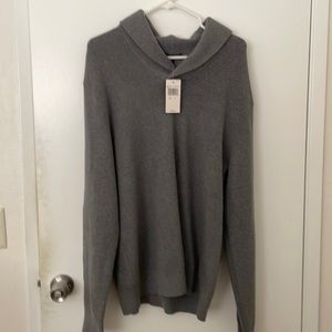 Michael Kors Men’s XL Gray Collar Sweater
